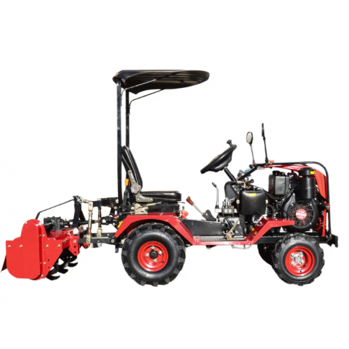 Mini traktors Rider ar aktīvo kultivatoru (R-1500)