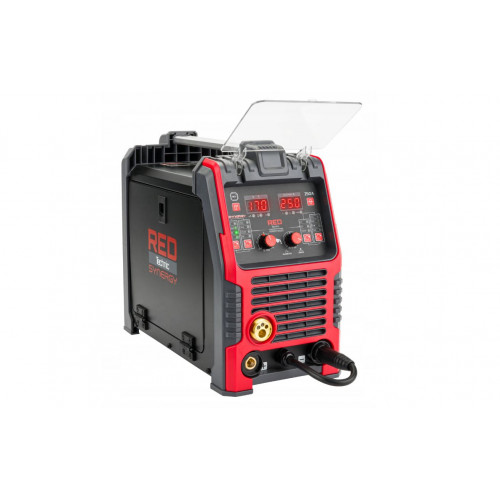 Invertora metināšanas aparāts MIG-MAT (MIG-MAG / FLUX / MMA / LIFT-TIG) RED TECHNIC 30-250 A (RTMSTF0002)