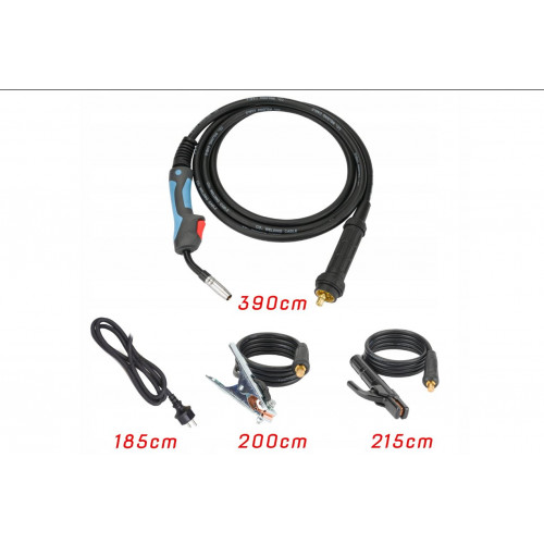 Invertora metināšanas aparāts MIG-MAT (MIG-MAG / FLUX / MMA / LIFT-TIG) RED TECHNIC 30-250 A (RTMSTF0002)