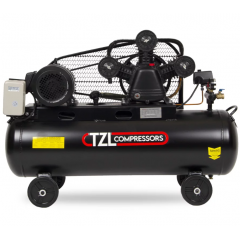 Virzuļa/siksnas piedziņas gaisa kompresors 200l (TZL-W1060/8 )