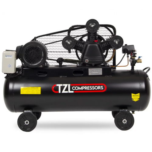 Virzuļa/siksnas piedziņas gaisa kompresors 200l (TZL-W1060/8 )