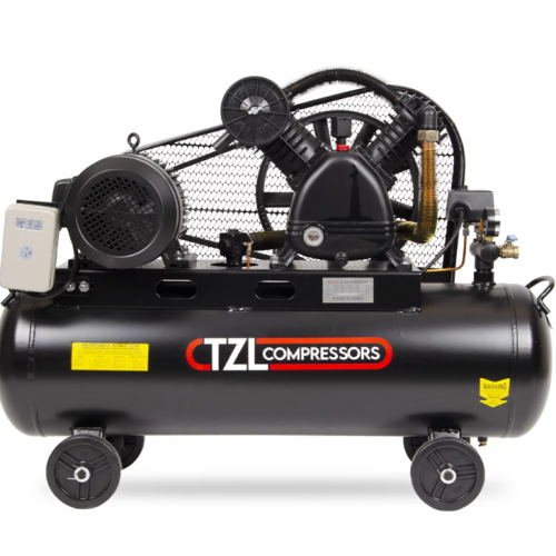 Virzuļa/siksnas kompresors 100l (TZL-V650/12.5)