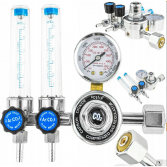 Редуктор CO2 / Аргоновый ротаметр x 2 MIG TIG MAG AR.(V02070)