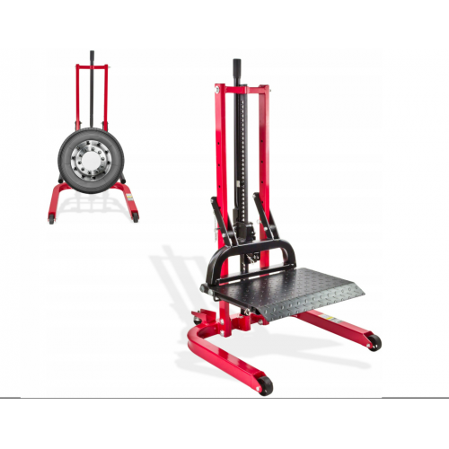 Vienas statņa mobilais pacēlājs virsbūves remontam un krāsošanai, kvadrātveida, kvadracikliem, 900 kg.  KRAFT&DELE (KD5805)