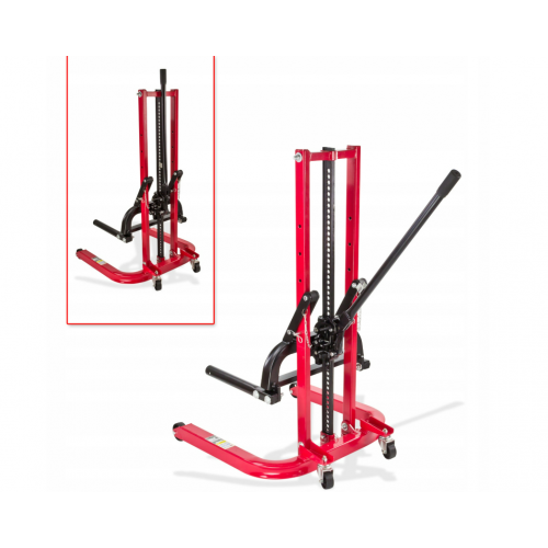 Vienas statņa mobilais pacēlājs virsbūves remontam un krāsošanai, kvadrātveida, kvadracikliem, 900 kg.  KRAFT&DELE (KD5805)