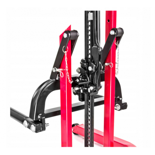 Vienas statņa mobilais pacēlājs virsbūves remontam un krāsošanai, kvadrātveida, kvadracikliem, 900 kg.  KRAFT&DELE (KD5805)