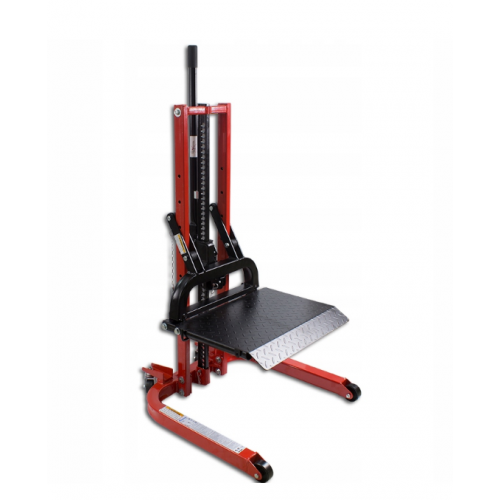 Vienas statņa mobilais pacēlājs virsbūves remontam un krāsošanai, kvadrātveida, kvadracikliem, 900 kg.  KRAFT&DELE (KD5805)