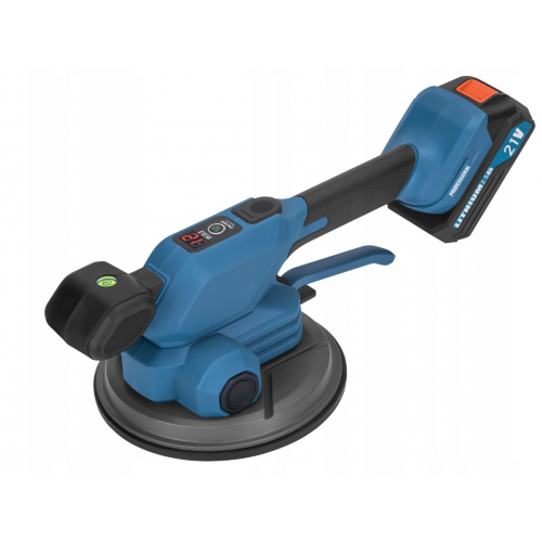 VIBRĀCIJAS PIESŪKŅOTĀJS 190 mm 2x2,5 Ah AKUMULATORS 21 V LĪDZ 80 KG KOFARSS.(WDS2694)