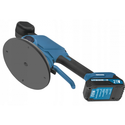 VIBRĀCIJAS PIESŪKŅOTĀJS 190 mm 2x2,5 Ah AKUMULATORS 21 V LĪDZ 80 KG KOFARSS.(WDS2694)