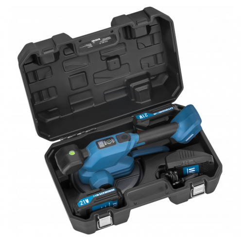 VIBRĀCIJAS PIESŪKŅOTĀJS 190 mm 2x2,5 Ah AKUMULATORS 21 V LĪDZ 80 KG KOFARSS.(WDS2694)