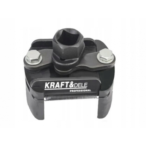 Eļļas filtru uzgriežņu atslēga ar regulējamu atsperi 6-8 cm, sprūdrata svira 1/2   Kraft&Dele KD10041