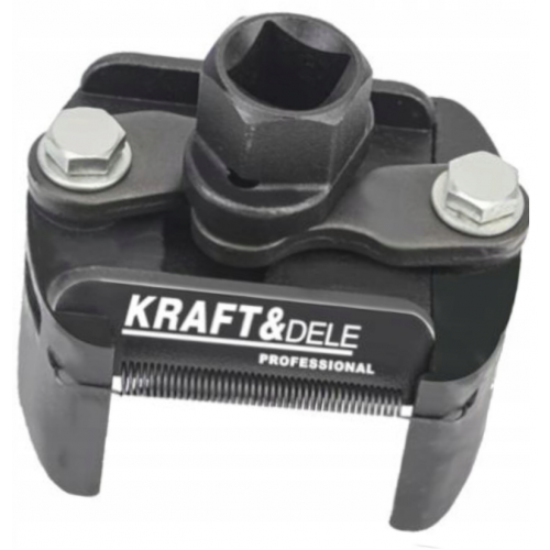 Eļļas filtru uzgriežņu atslēga ar regulējamu atsperi 6-8 cm, sprūdrata svira 1/2   Kraft&Dele KD10041