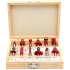 Koka frēžu komplekts, 12 gab., 8 mm griezējs (KD10282)