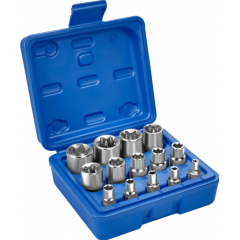 TORX uzgriežņu atslēgu komplekts, 14 gab., (KD10335)
