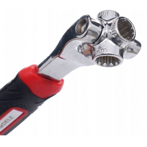 universāla daudzfunkcionāla uzgriežņu atslēga ar 360 grādu rotāciju 48 in 1 Kraft&Dele(kd10441)