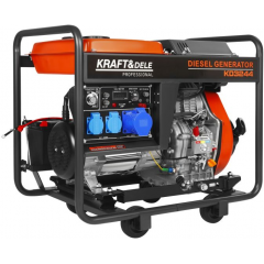 Ģenerators 230V 32A 7KW DĪZELIS (KD3244)
