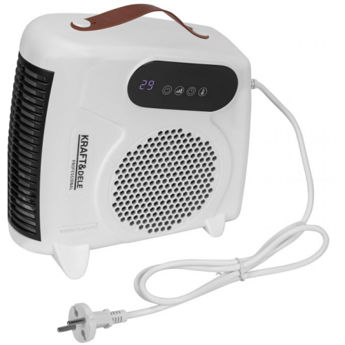 Ventilatora sildītājs, elektriskais sildītājs 2000 W + tālvadības pults (KD6519)