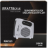 Ventilatora sildītājs, elektriskais sildītājs 2000 W + tālvadības pults (KD6519)
