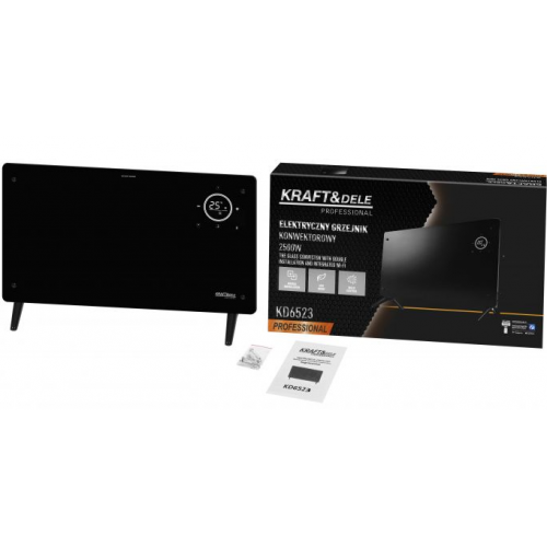 Elektriskais konvektora sildītājs ar Wi-Fi 2500W (KD6523)