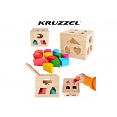 Izglītojoša puzle "Māja" Kruzzel (00009366)