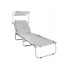 Atpūtas krēsla / Šezlongs ar salokāmu jumtu no Malatec 190x95x58cm (00012965)