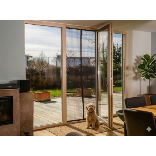 Magnētiskais moskītu tīkls durvīm 100 x 210 cm no Maltec (00018602)