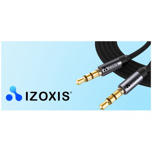 AUX kabelis 3,5 mm 175 cm Izoxis (00018931)
