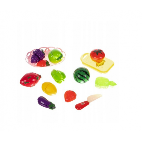 Bērnu augļu un dārzeņu griešanas komplekts grozā (00022576)