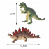 Dinozauru figūriņu komplekts 12 gab. no Kruzzel (00023434)