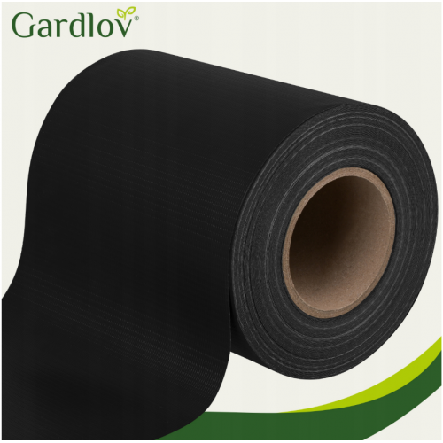 Žoga lentes pārsegs 19x35cm, 450 g/m² žoga paneļiem un žoga klipšiem, melnā no GARDLOF (00023698)