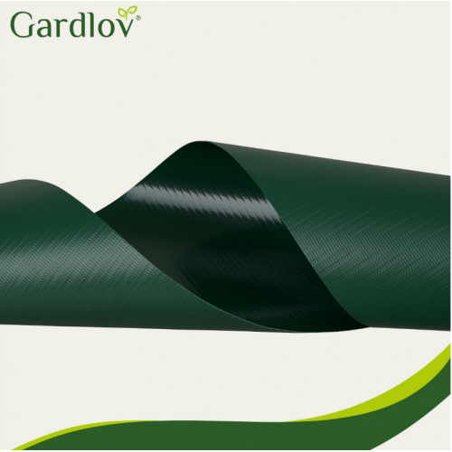 Žoga lentes pārsegs 19x35cm, 450 g/m² žoga paneļiem un žoga klipšiem, zaļā (00023699)