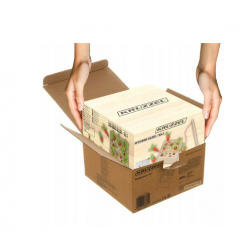 Koka spēle bērniem 2-in-1 Kruzzel (00024745)