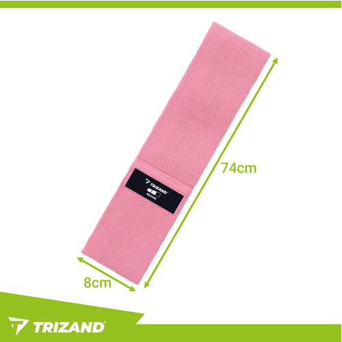 Fitnesa komplekts ar neslīdošām vingrošanas lentēm, 5 gab. no Trizand (00025877)