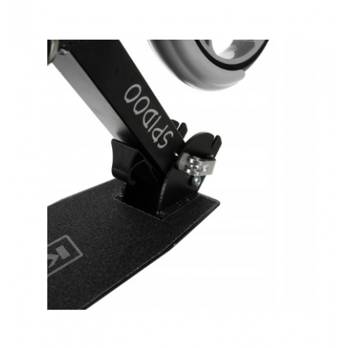 Bērnu skrejritenis melns un pelēks ar 200mm riteņiem no KRUZZEL (00026141)