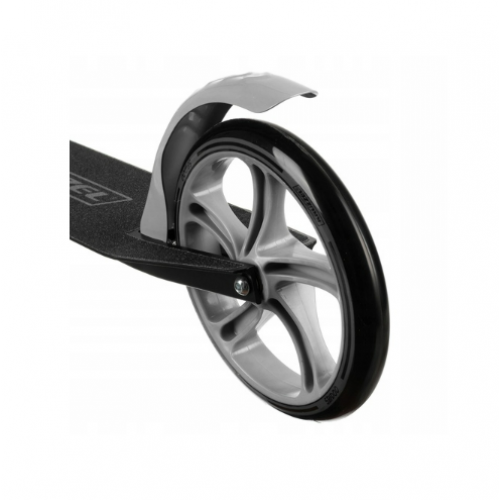 Bērnu skrejritenis melns un pelēks ar 200mm riteņiem no KRUZZEL (00026141)