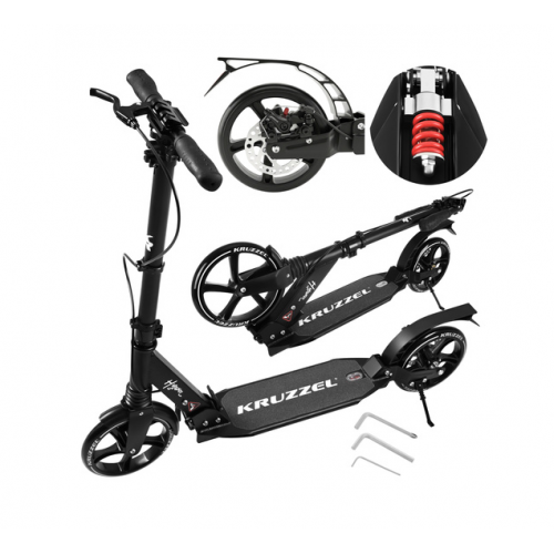 Salokāms skrejritenis bērniem, Pilsētas, Liels, 200 mm riteņi no Kruzzel (00026142)