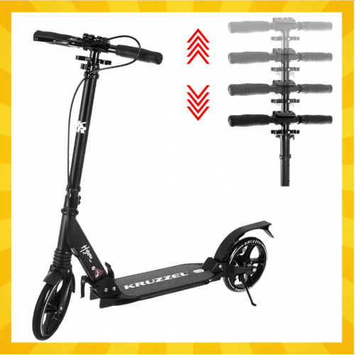 Salokāms skrejritenis bērniem, Pilsētas, Liels, 200 mm riteņi no Kruzzel (00026142)