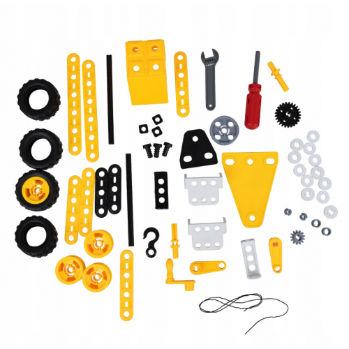 Radošais bērnu konstruktora komplekts 3D, 100 gab no ISO TRADE (00026329)