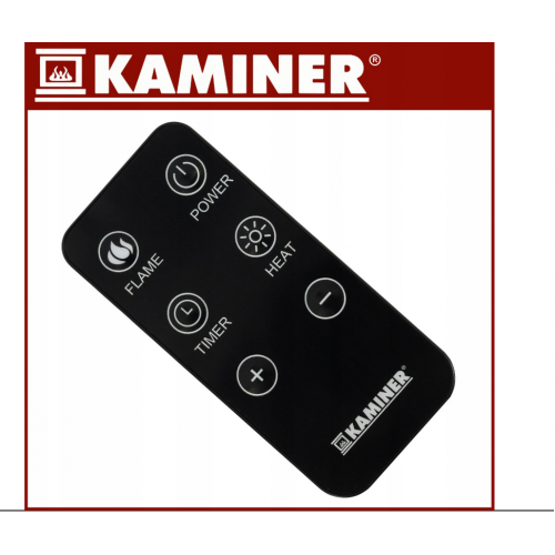 Grīdas elektriskais sildītājs ar kamīna efektu, 2000W (00026400)