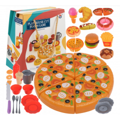 Rāceņu griešanas komplekts hotdogs, frī kartupeļi, burgers Iso Trade (00026691)