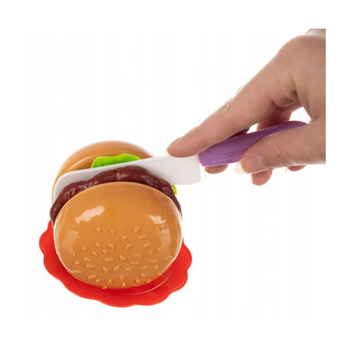 Rāceņu griešanas komplekts hotdogs, frī kartupeļi, burgers Iso Trade (00026691)