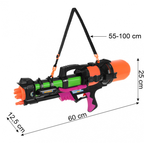 Ūdens pistole 60 cm 1,25 l Iso Trade (00027667)