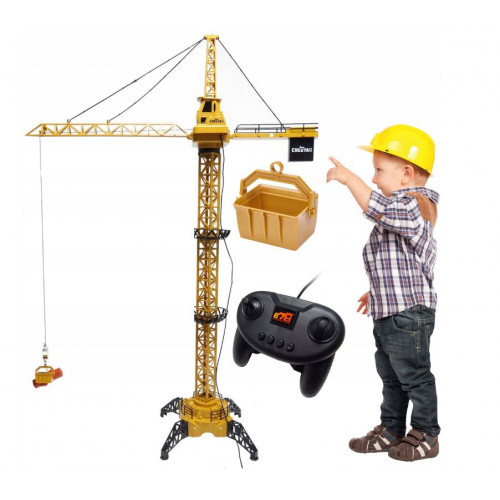 Liels rotaļu celtnis ar tālvadības pulti 128cm (B5)
