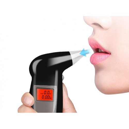 Alkometrs ar maināmiem iemutiem, 5 šķidro kristālu uzgaļi (01254)