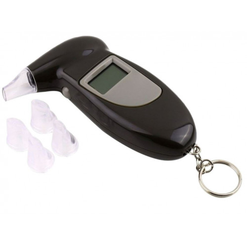 Alkometrs ar maināmiem iemutiem, 5 šķidro kristālu uzgaļi (01254)