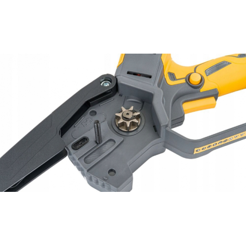 Mini akumulātora ķēdes zāģis ar ķēdes eļļotāju 8" (24 cm), 2 x Li-ion 21V-2Ah no Powermat (PM-MPA-2AHM)