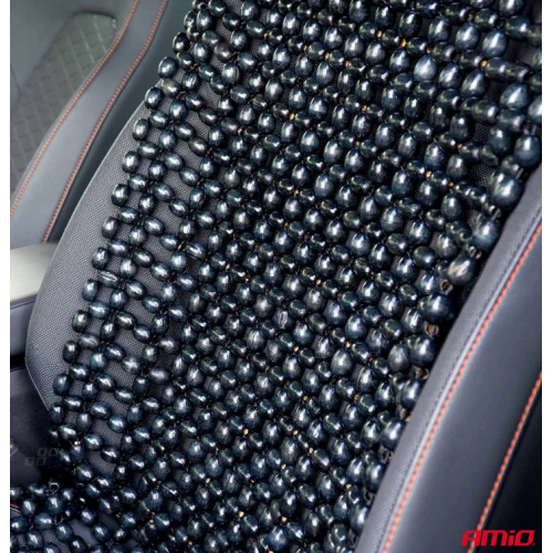 Pērlīšu masāžas paklājiņš autokrēslam 44x106cm AMIO (04431)