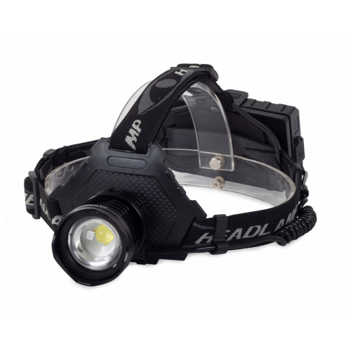 Profesionāls galvas lukturis Bailong LED cree xhp70 + 4.2V akumulators (08304)