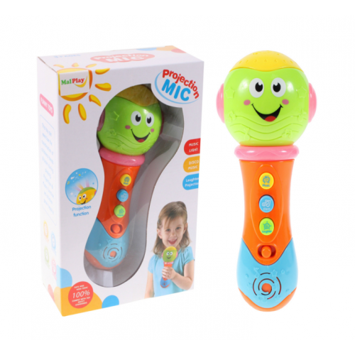 Interaktīva bērnu rotaļlietas - mikrofons Malplay (101660)