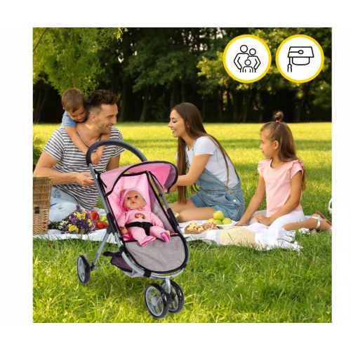 Коляска для кукол Princess со складным навесом (104261)